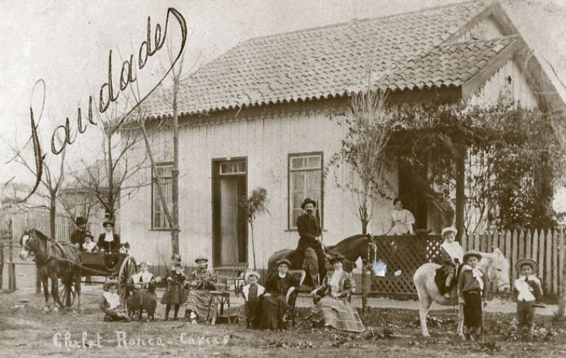 Brasil, Rio Grande del Sud, Caxias, 1905. La familia Ronca