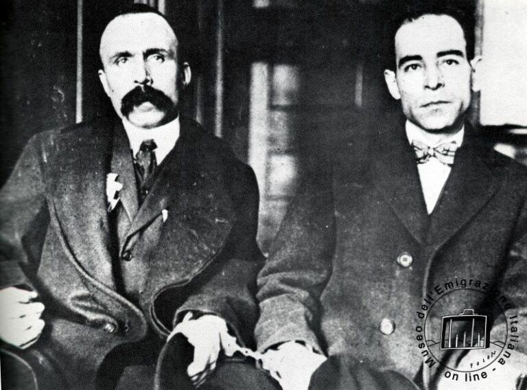 Sacco e Vanzetti in tribunale